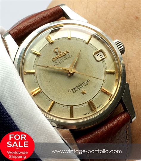 omega watch men's constellation|vintage Omega Constellation men's watch.